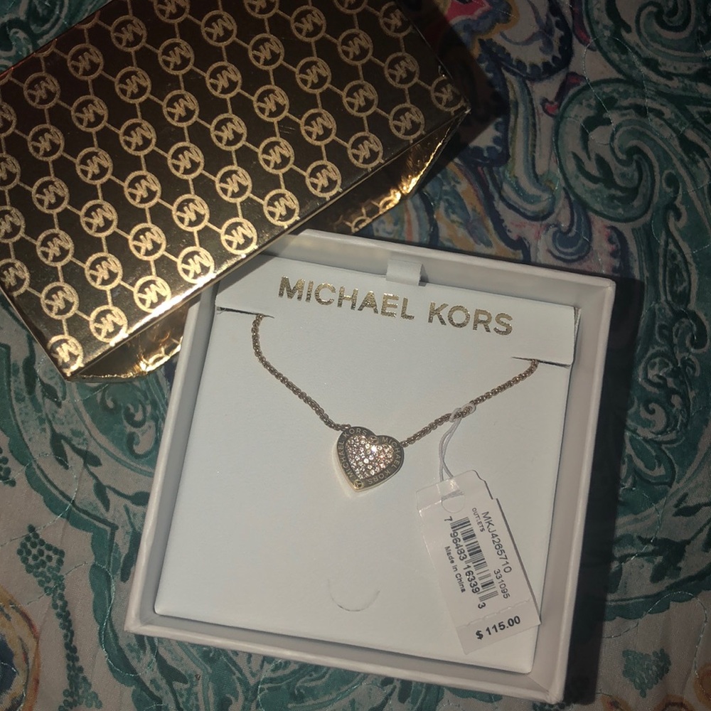 Micheal Kors Heart Necklace